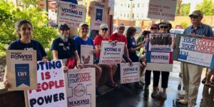 LWV Marquette Voting Rights March