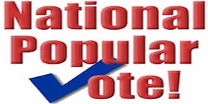 National popular vote logo