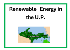 Map of MI's UP